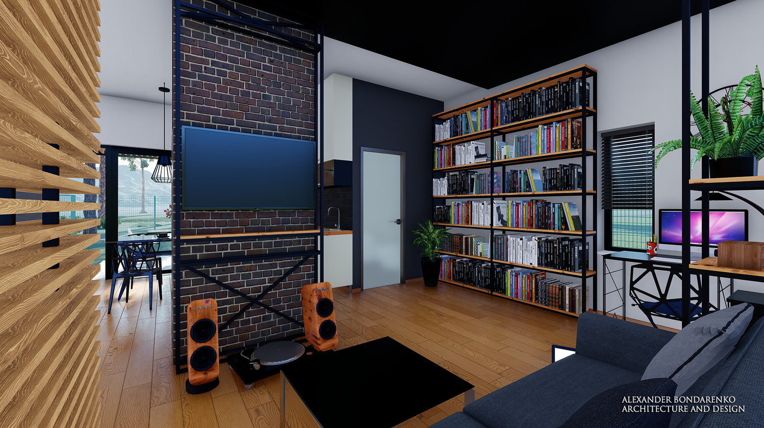 studio apartment design. Palm Bay studio apartment design. Palm Bay. Photo