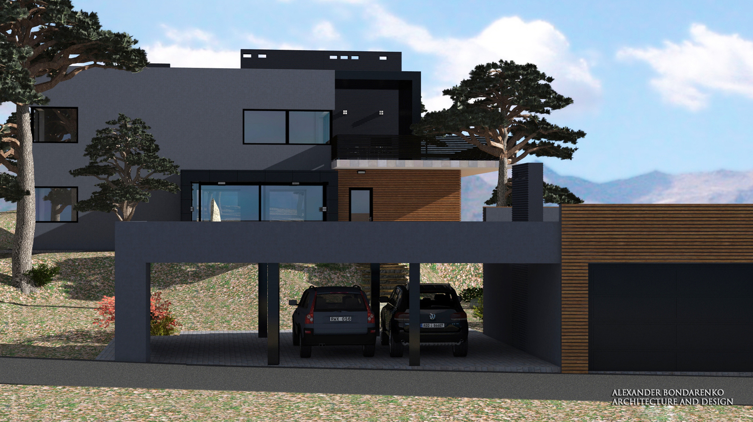 House project. Midland House project. Midland. photo