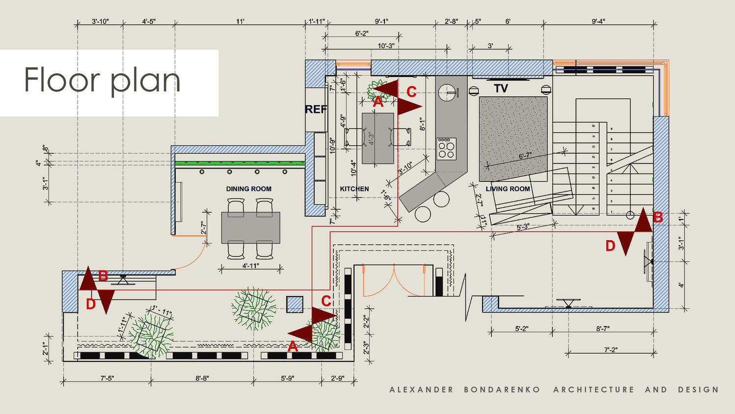 floor plan, interior design. Photo